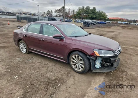 2012 Volkswagen Passat Sel from USA, damaged, VIN 1VWCP7A33CC035576